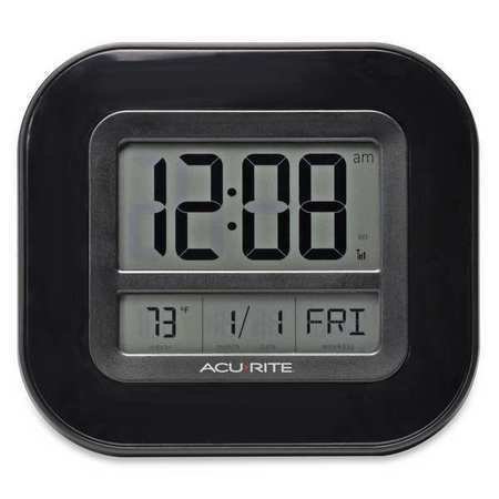 Acurite 75172 Atomic Digital Wall Clock,9"