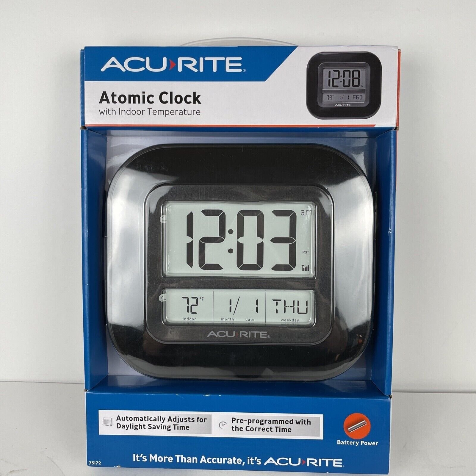 ACURITE Atomic Clock New In Package!