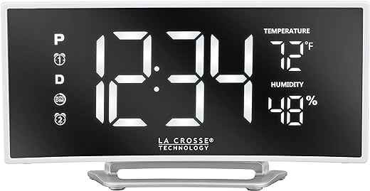 La Crosse LED Alarm Clock