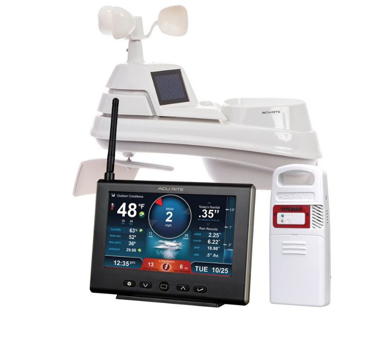 AcuRite 01024M PRO+ Professional Weather Station w/ HD Display & Lightning