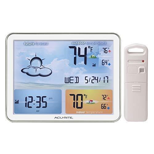 AcuRite Digital Weather Station with Jumbo Color Display and Atomic Clock