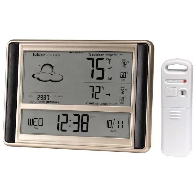 AcuRite Digital Weather Station with Wireless Outdoor Sensor NEW