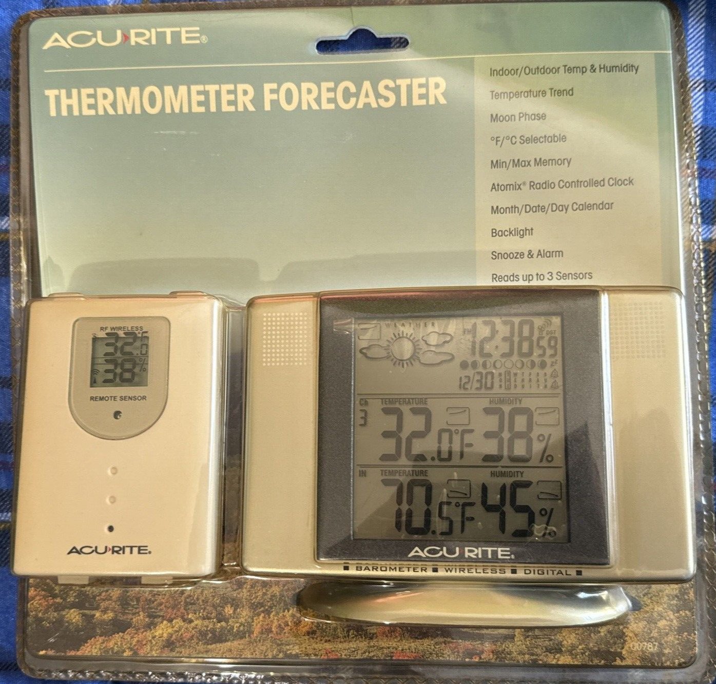 ACURITE Forecaster Wireless Digital Weather Station Cl Outdoor NIB