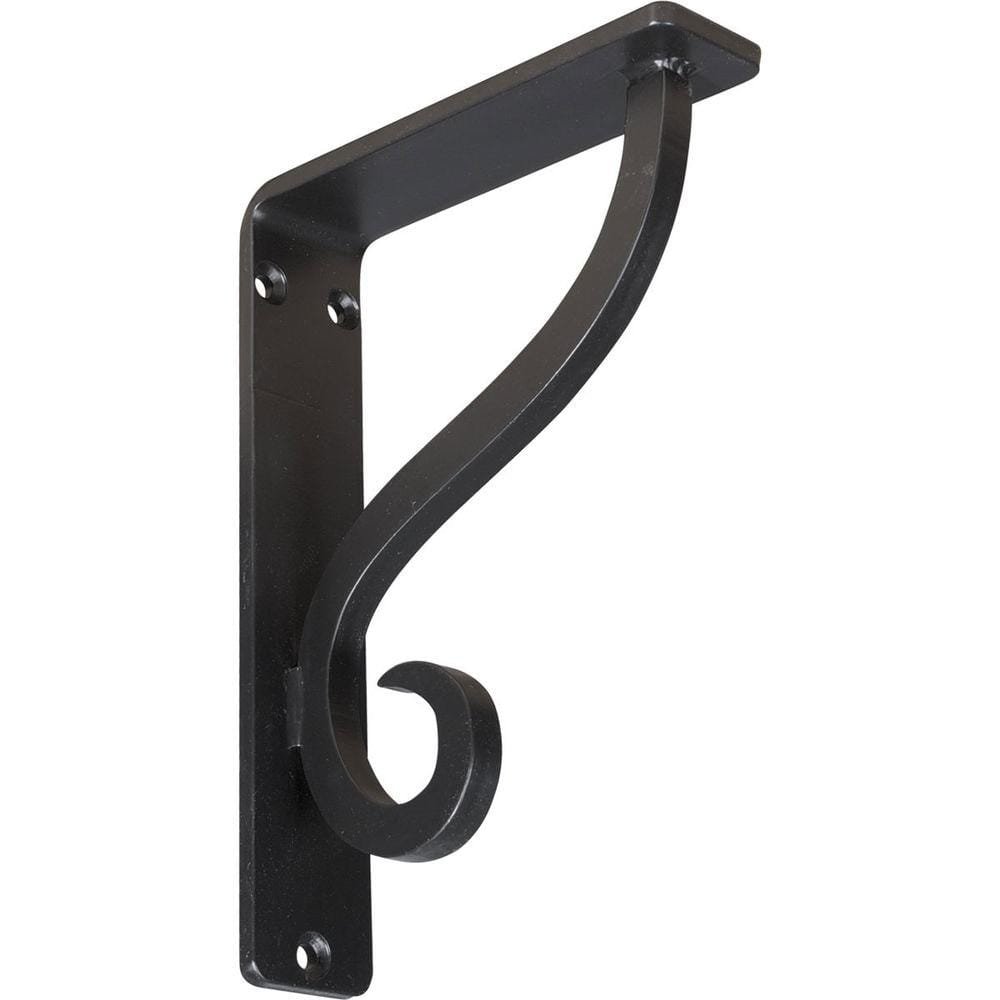 Ashford 1-1/2 in. x 8 in. x 5-1/2 in. Wrought Iron Bracket