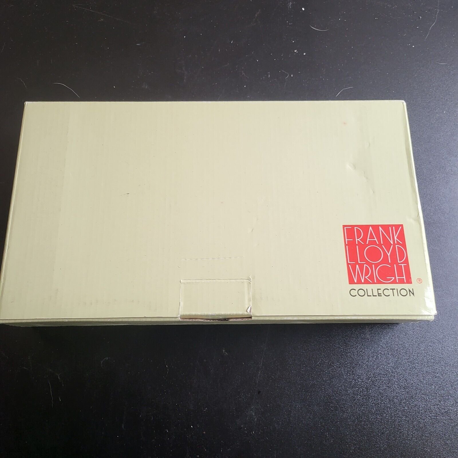 Bulova Frank Lloyd Wright Robie Rug Desk Clock B7733