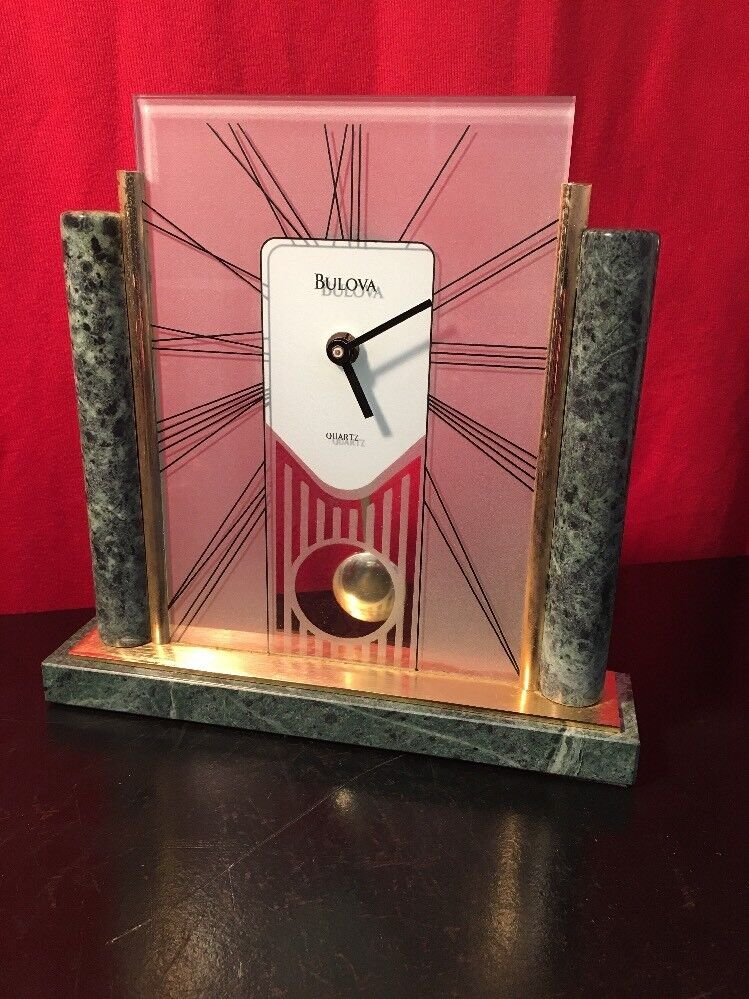 BULOVA Table Clock