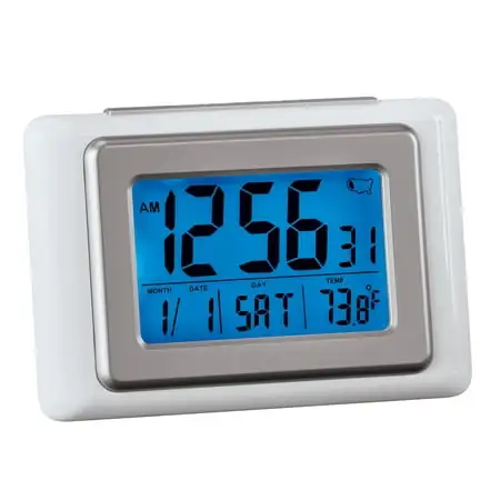 Collections Etc Atomic Radio Controlled Digital Alarm Clock photo Collections Etc Atomic Radio Controlled Digital Alarm Clock photo