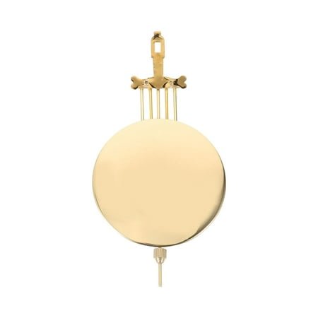 deevoka Clock Metal Pendulum Hanging Decor Wall Clock Desk Clocks DIY Clock Movement Length 15cm