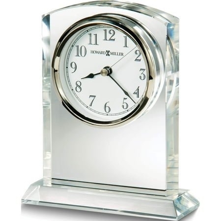 Fashion Flaire Arch Top Optical Crystal Table Clock (1.75 X 5.25) Made In China gm9802