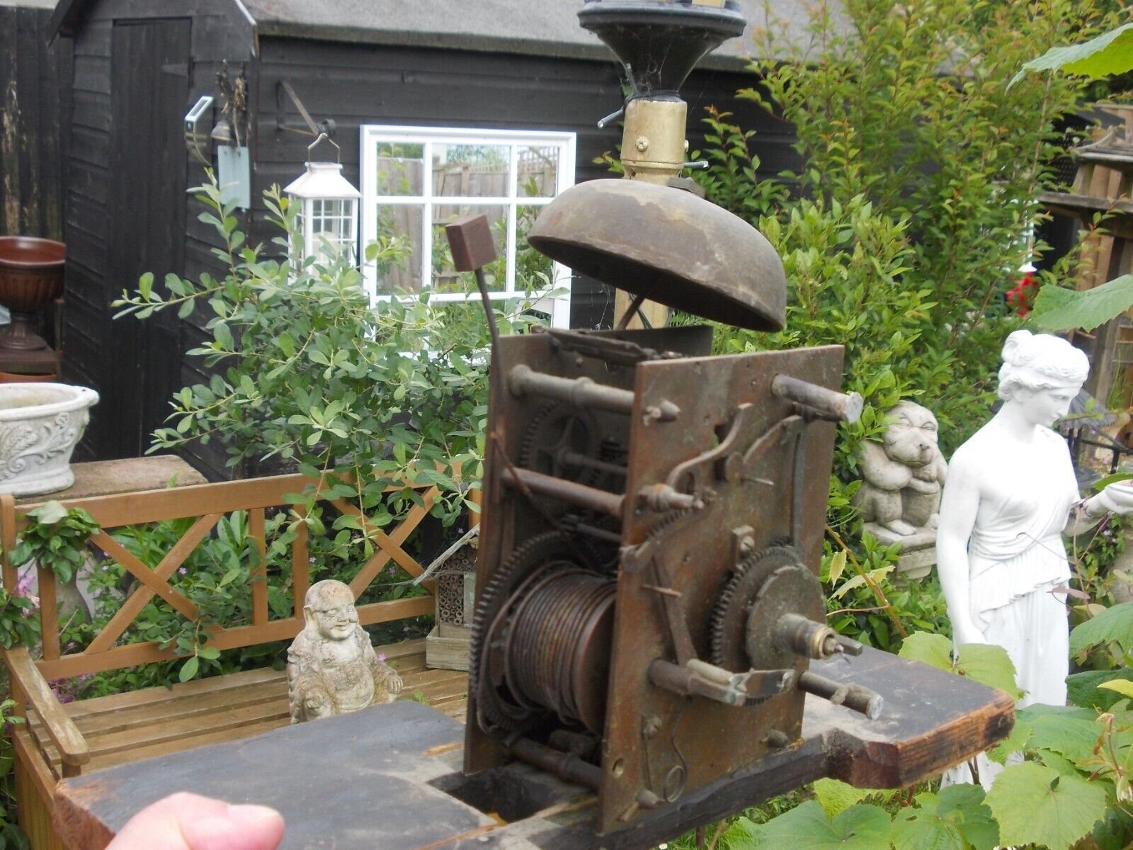 Grandfather Clock Works ( antique)