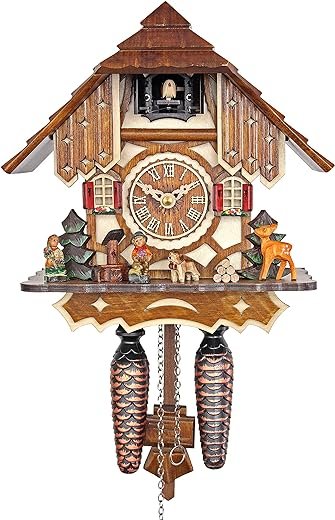 HerrZeit by Adolf Herr Quartz Cuckoo Clock - The Half-timbered House AH 20 QM