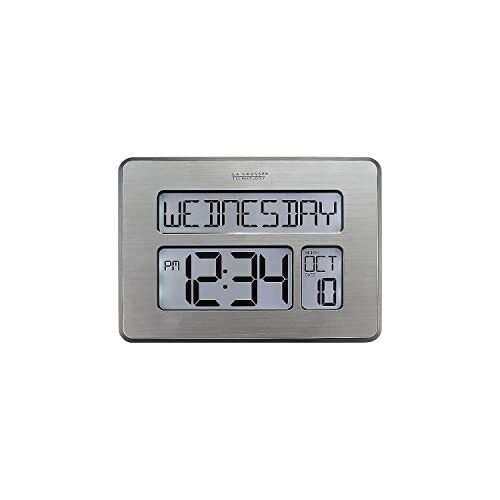 La Crosse Technology Atomic Wall/Table Clock, Metal