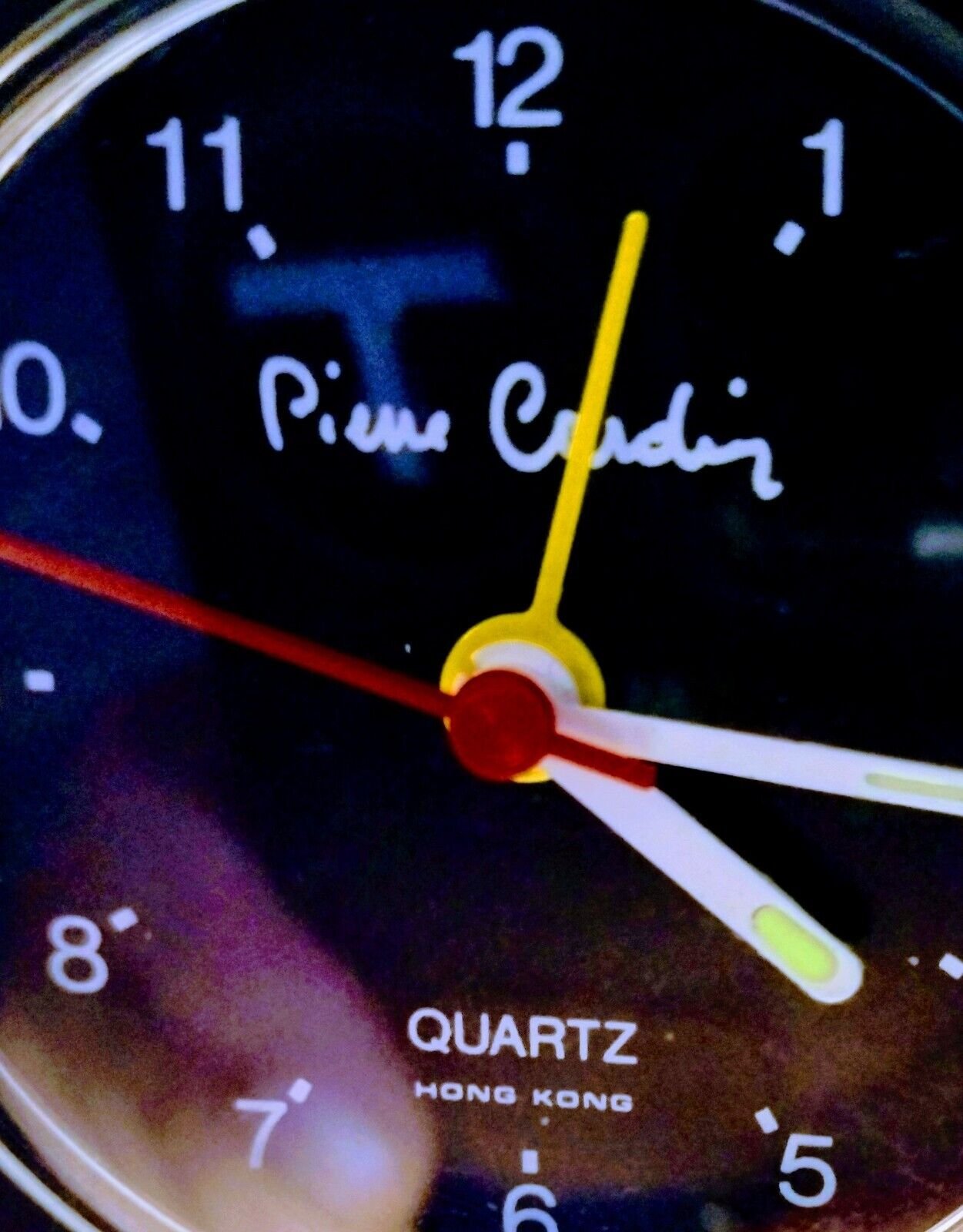 Pierre Cardin Travel Alarm Clock Highly Fashionable! See Description.