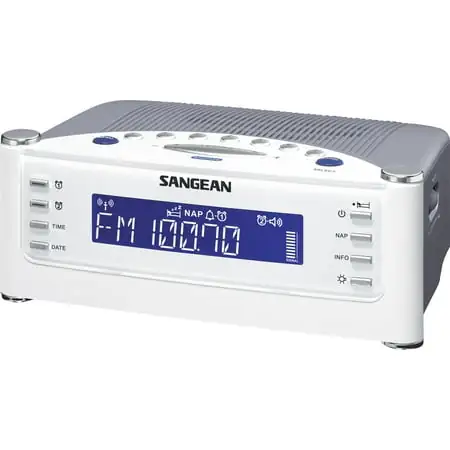 Sangean Rcr 22 Am/Fm Atomic Clock Radio With Lcd Display Sangean Rcr 22 Am/Fm Atomic Clock Radio With Lcd Display detail image