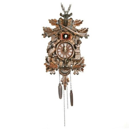Vintage German Black Forest Wooden Cuckoo Clock Decoration