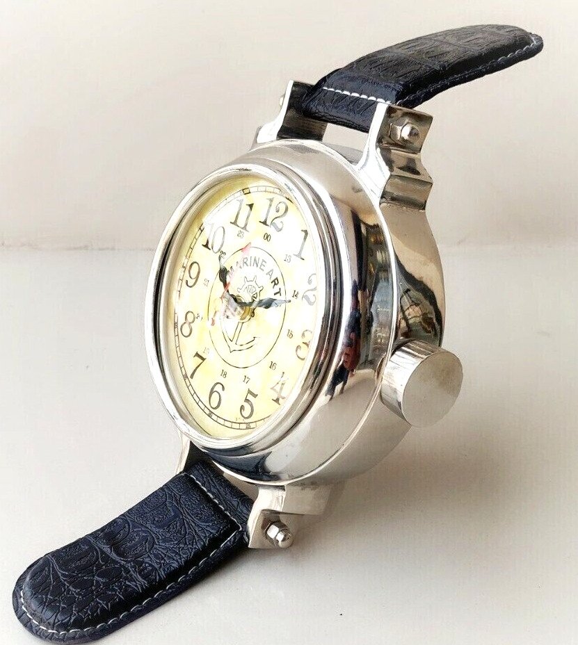 Vintage table watch desktop nautical clock beautiful office home decorative gif