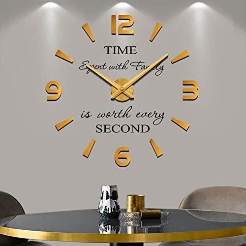 Wall Clock 26"~39"Super Long 90 Days Free Replacement Quality ProblemsNoble S...