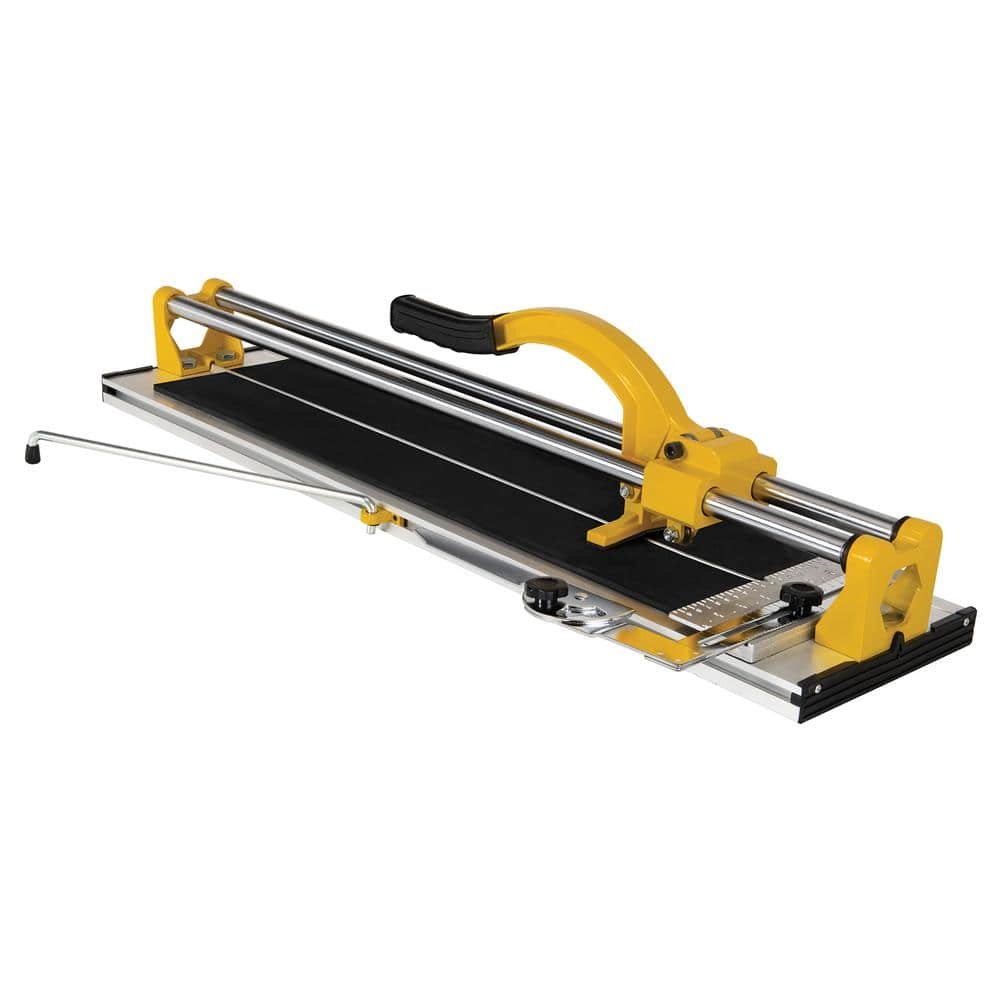 24 in. Ceramic and Porcelain Professional Tile Cutter with 7/8 in. Scoring...