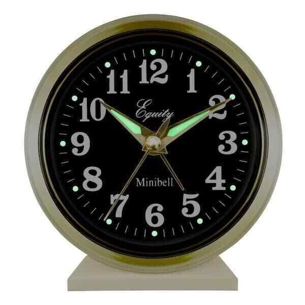4 In Round Loud Bell Keywind Analog Alarm Clock Fast Delivery