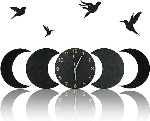 Best Art Moon Wall Clocks