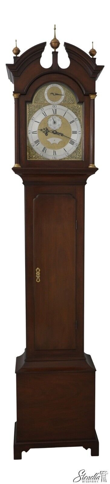 64237EC: KITTINGER CW-730 Colonial Williamsburg Grandfather Clock