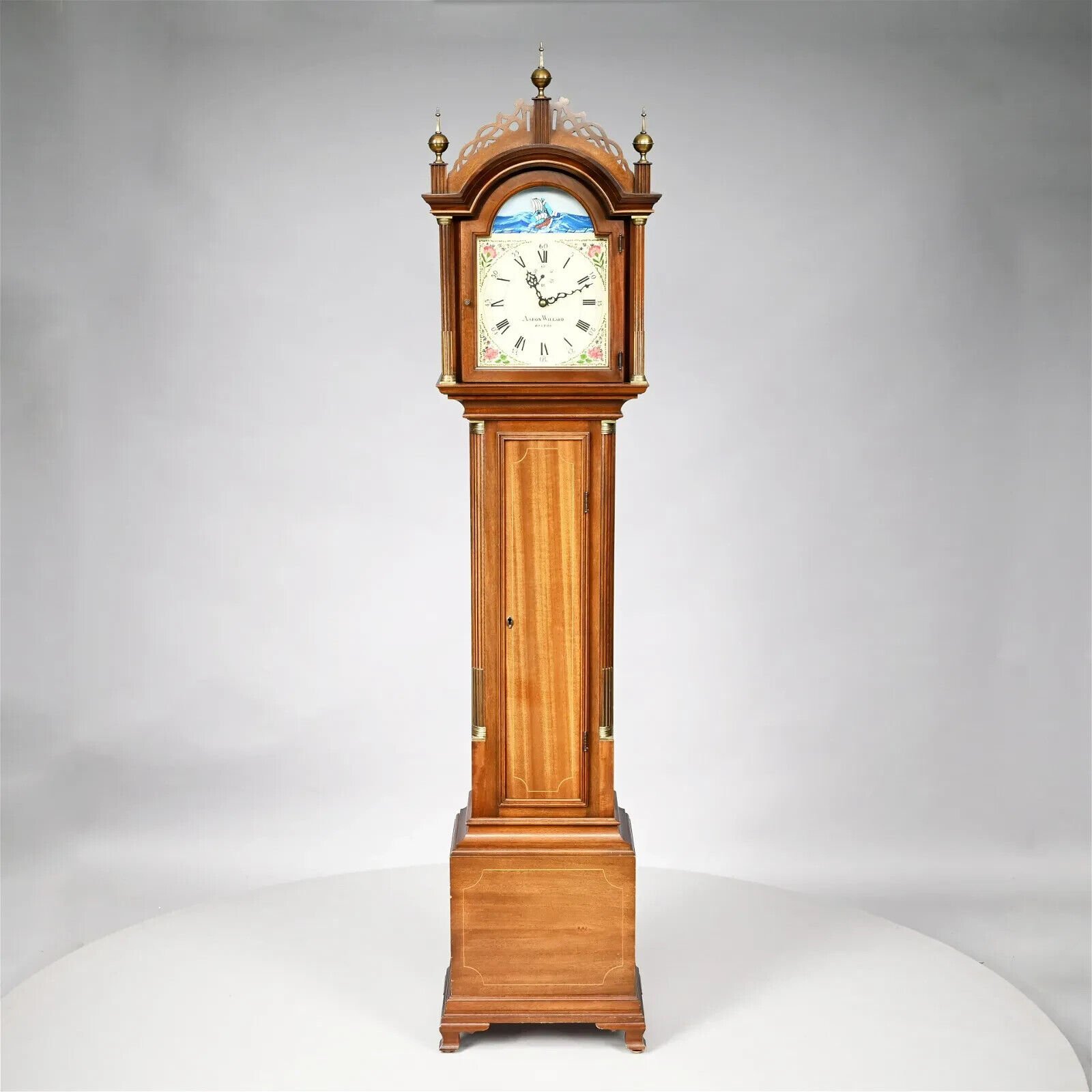 Aaron Willard Roxbury Grandfather Clock made by Colonial for Henry Ford Museum