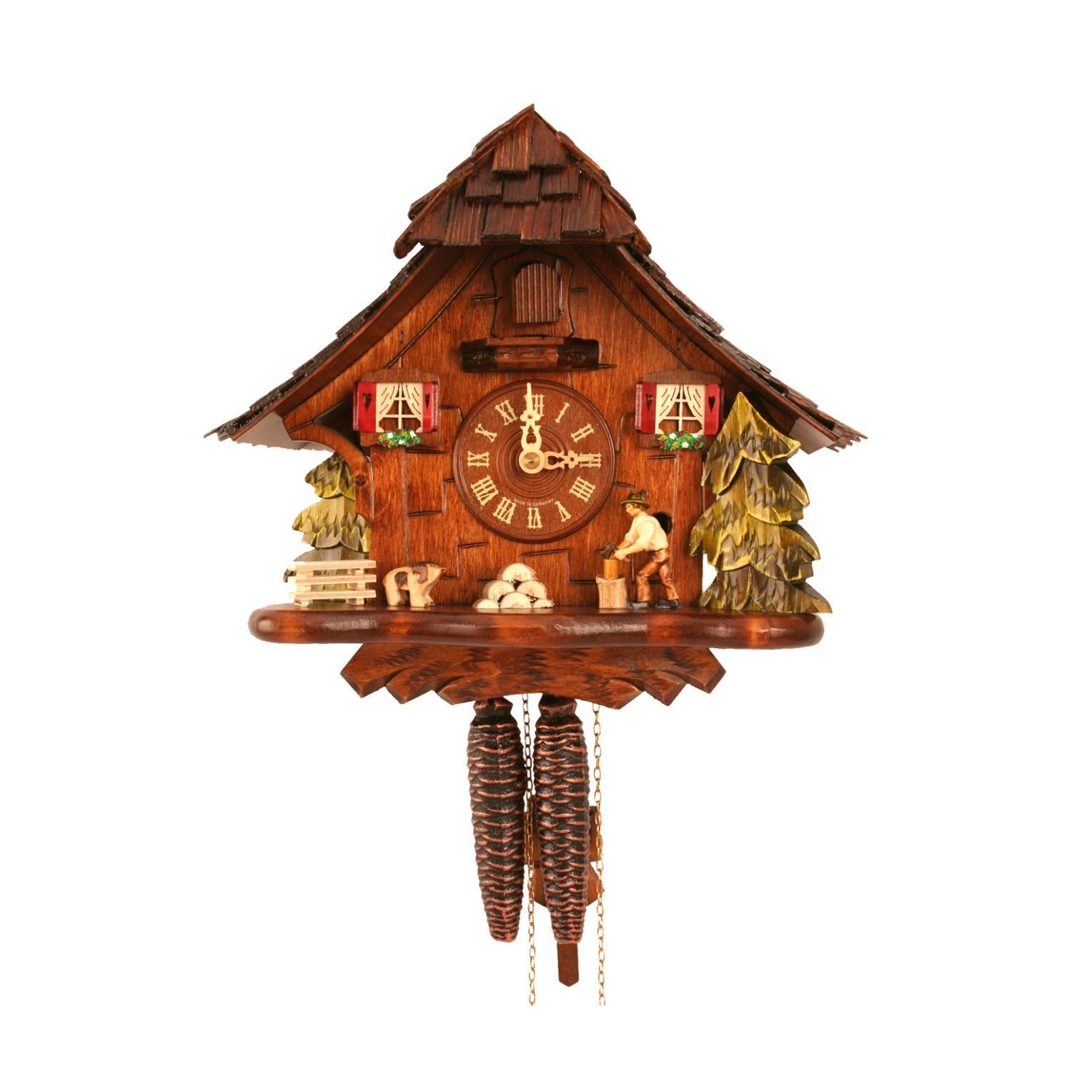 Alexander Taron Engstler Cuckoo Clock Woodchopper