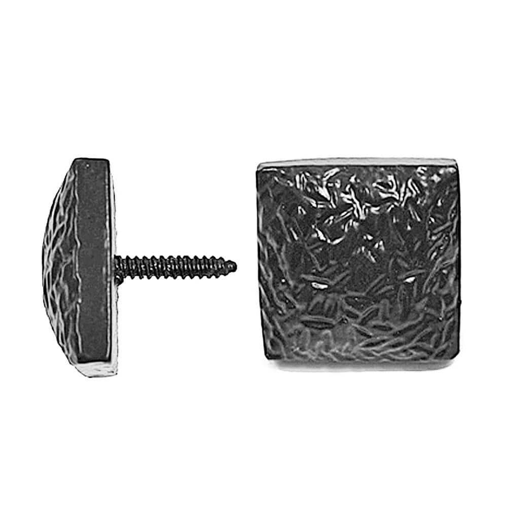 Antique Colonial 8.5 in. Black Galvanized Steel Door Studs (10-Pack)