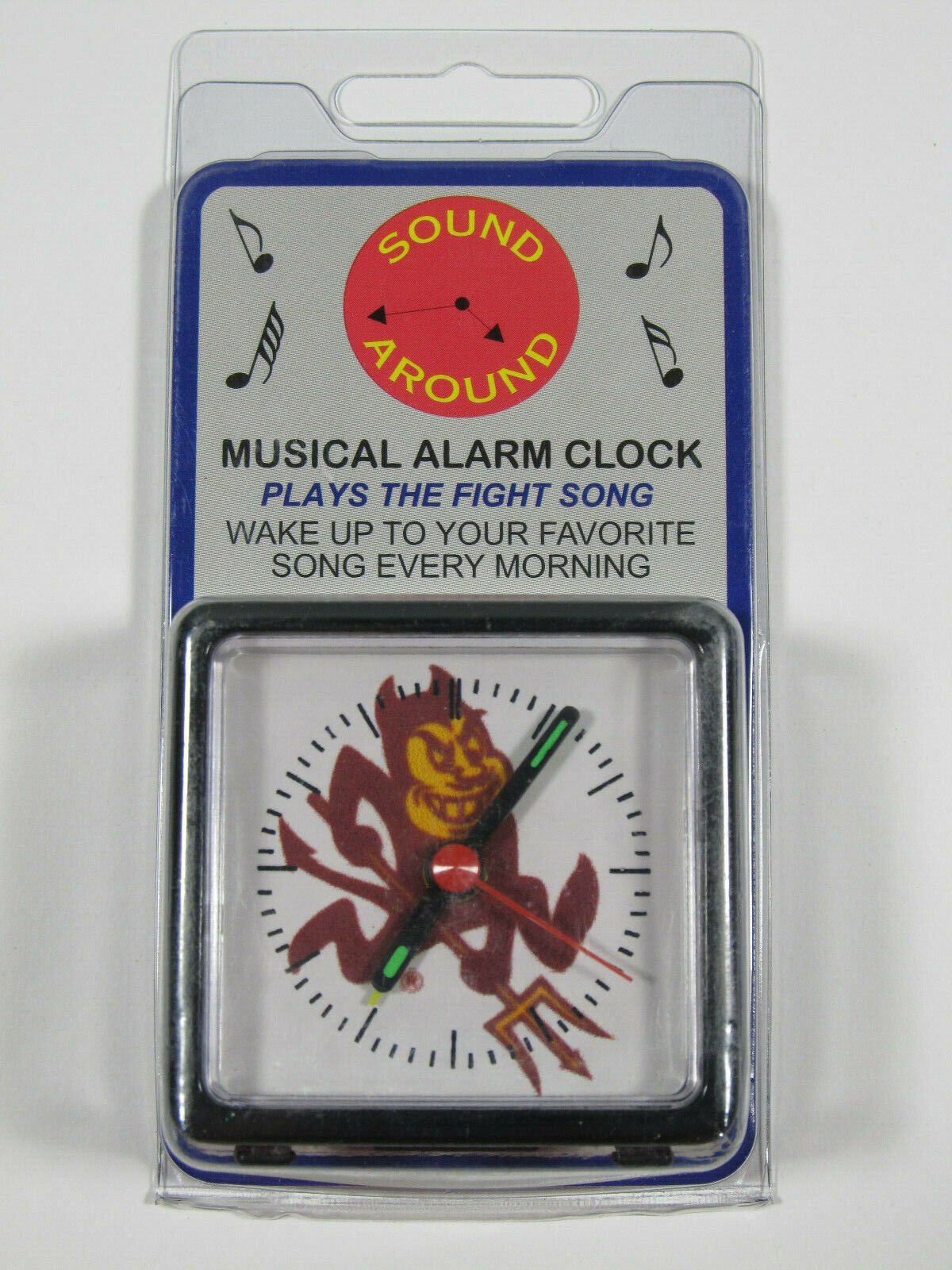 Arizona State Sun Devils Mini Travel Alarm Clock Official Licensed Product NIP