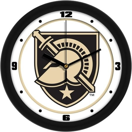 Army Black Knights 11.5'' Suntime Premium Glass Face Traditional Logo Wall Clock