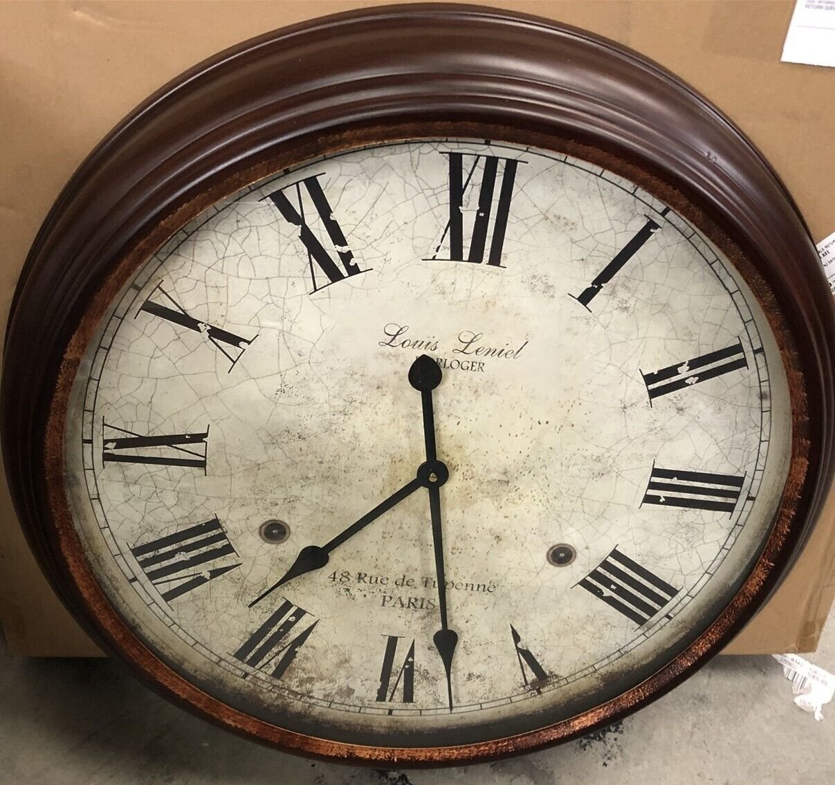 Aspire 4202 Emmaline Round Wall Clock