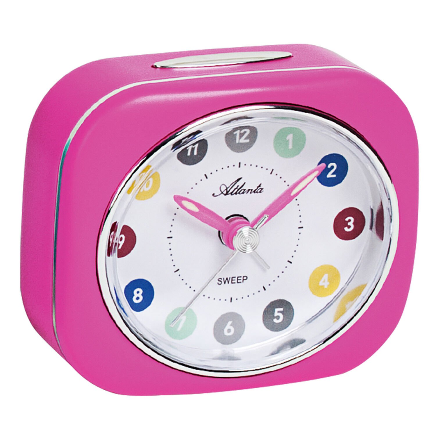 Atlanta Alarm Clock With Waking Reminder Repeater Pink 1983/17