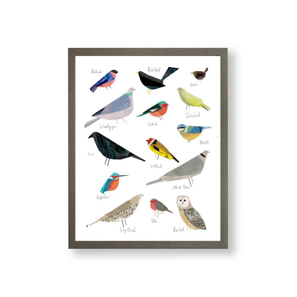 Bird Song Framed Print Wall Art