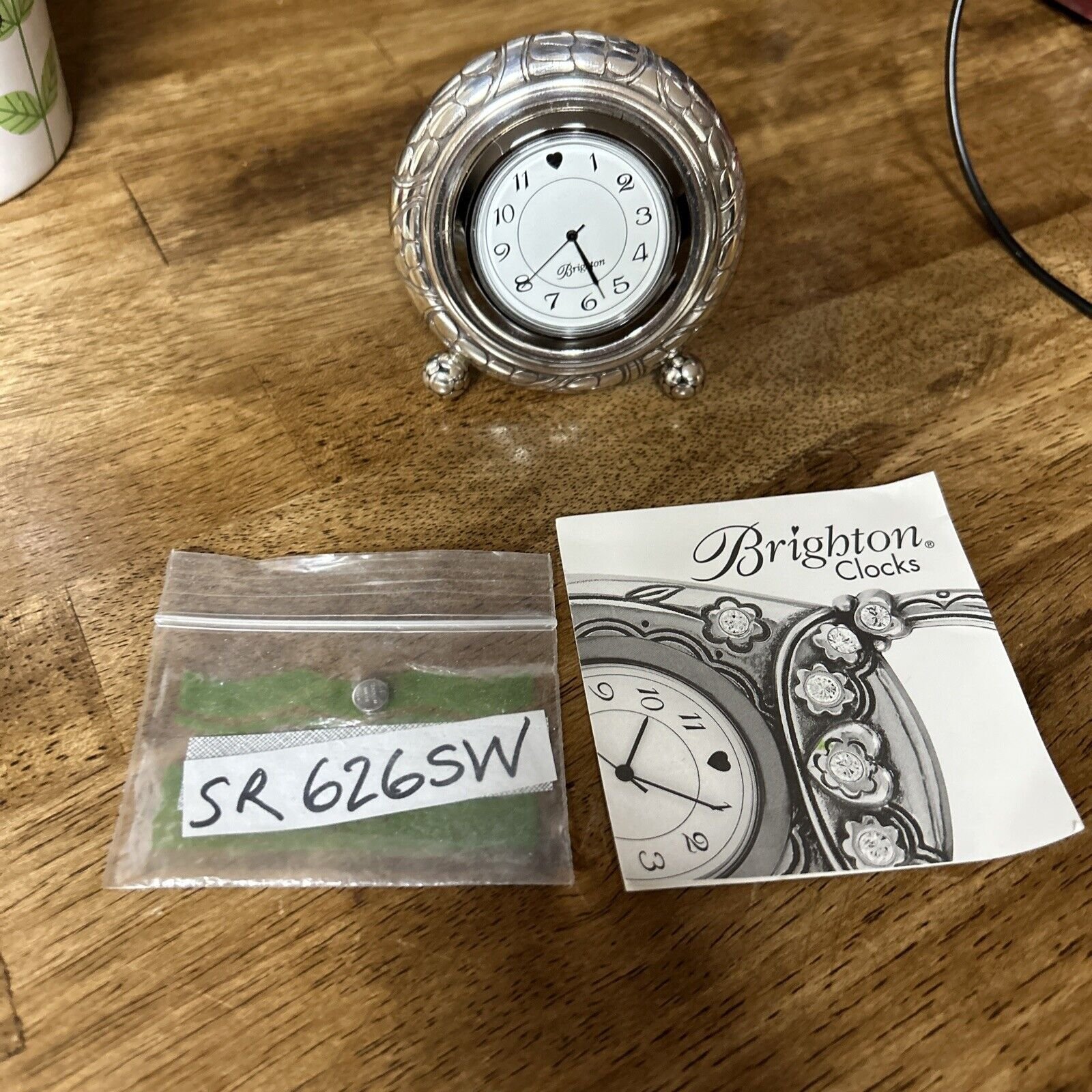 Brighton Desk Clock, Very Nice