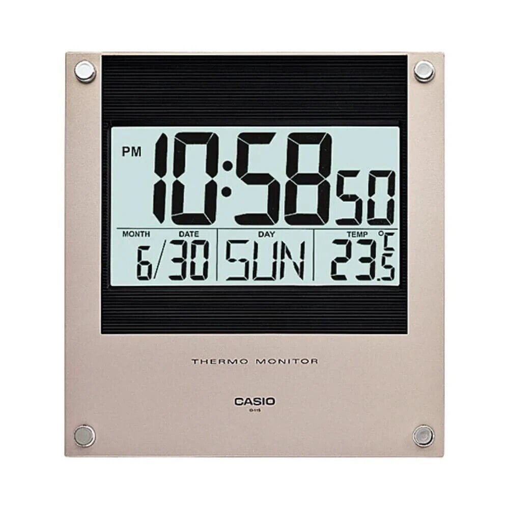 CASIO ID-11S-1DF-P THERMO MONITOR/ WALL CLOCK