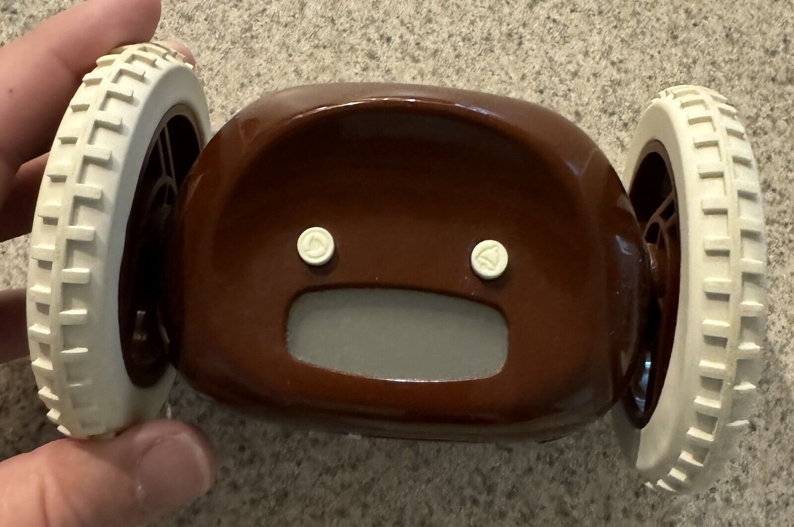 Clocky Runaway Rolling Alarm Clock on Wheels Btown Tested