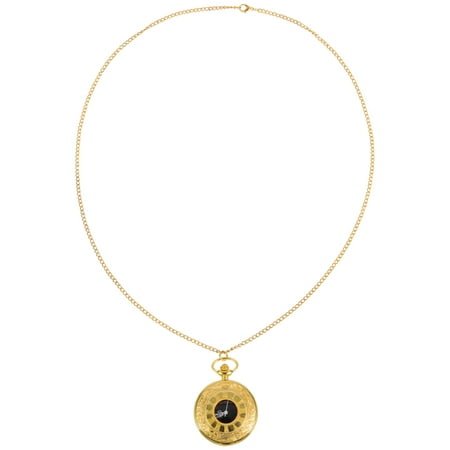 Decor Vintage Pocket Watch Antique Clock Train Steampunk Hanging Adorn Mechanical