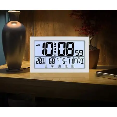 Digital Wall Clock with 7 . 9 "Extra large display Calendar Alarm Clock with date and Week photo Digital Wall Clock with 7 . 9 "Extra large display Calendar Alarm Clock with date and Week photo
