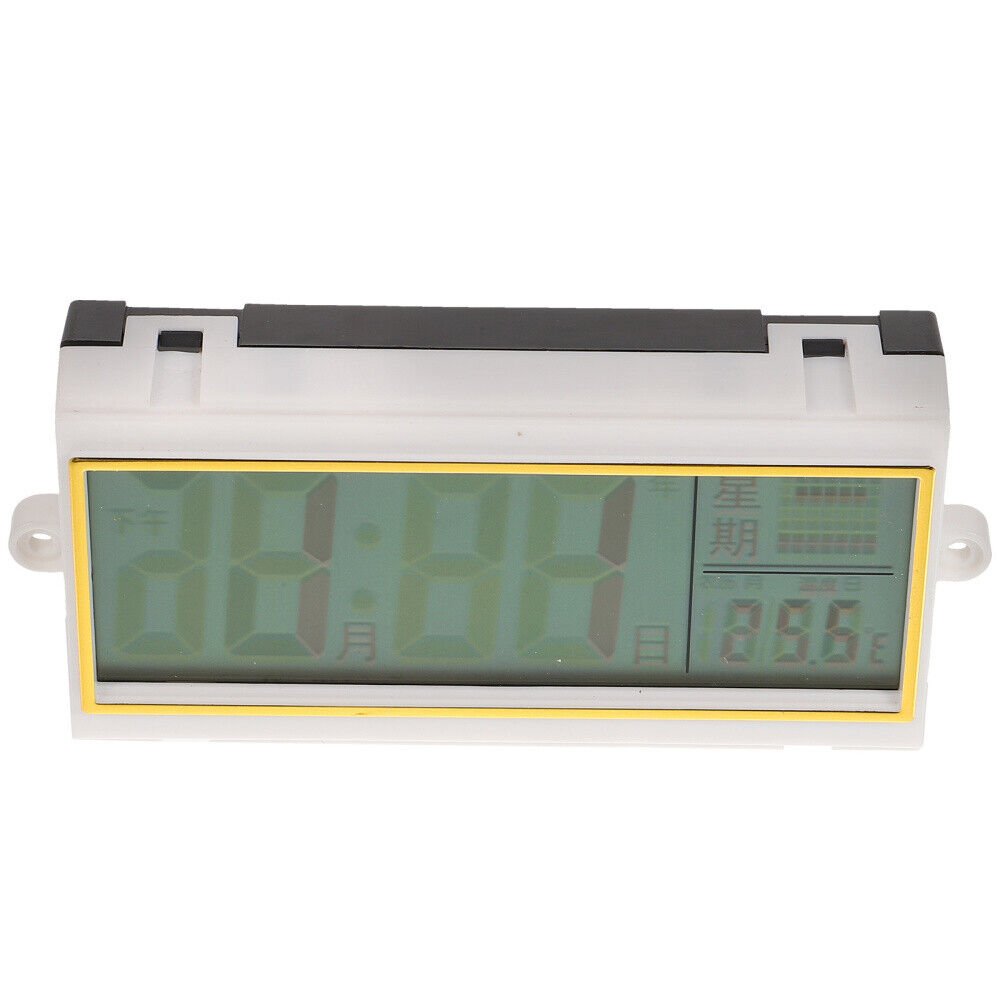 Hanging Clock Chiming Wall Electronic Perpetual Calendar Digital