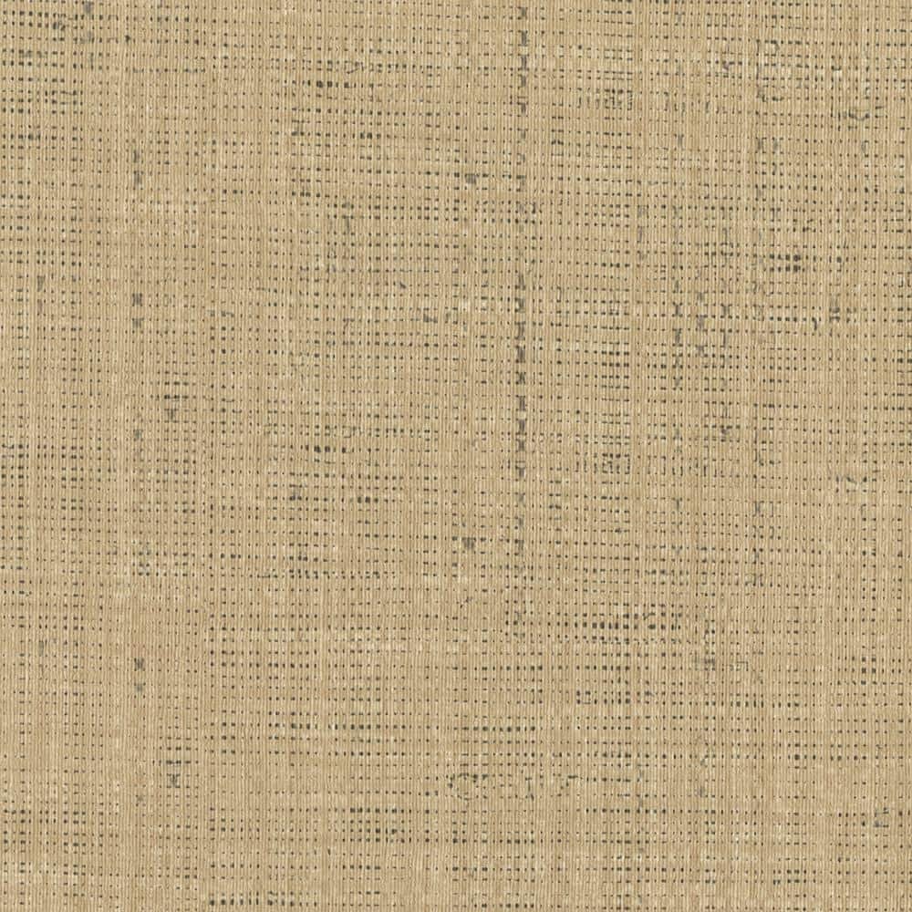 Jonus Honey Faux Grasscloth Honey Wallpaper Sample