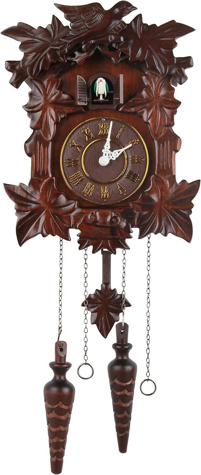 Kendal Handcrafted Wood Cuckoo Clock MX313