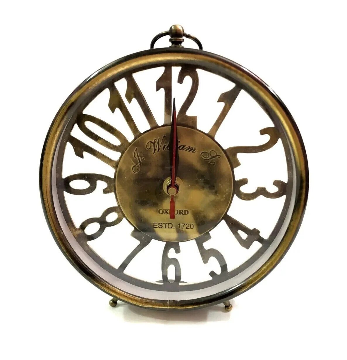 Maritime Antique Finish Brass Table Clock Home & Office Decorative Desk Clock