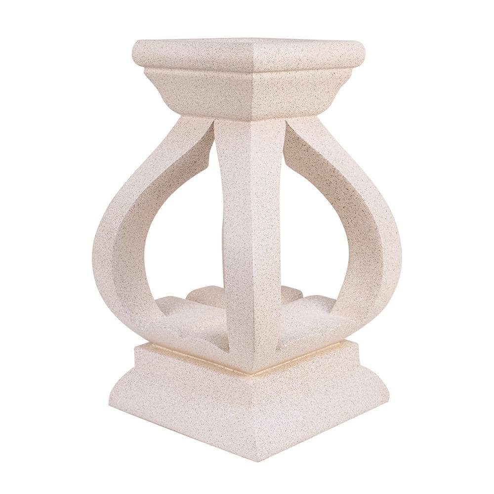 Mission Globe Pedestal - Sandstone