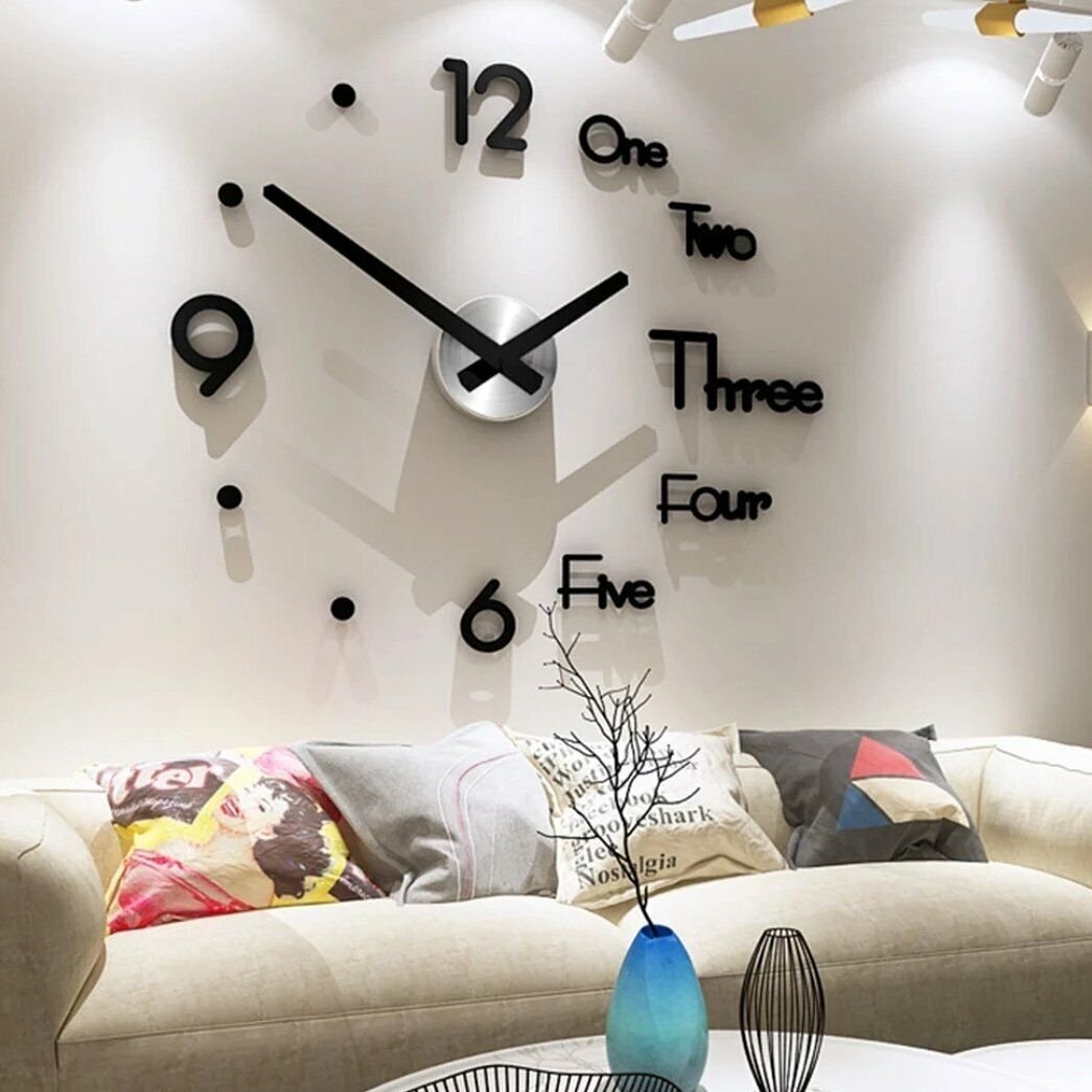 Modern 3D Wall Clock