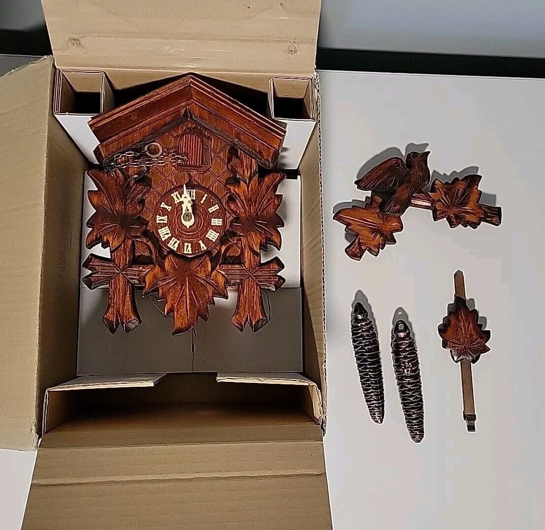 NEW Quality hand-carved *all mechanical* German cuckoo clock - House Of Clocks