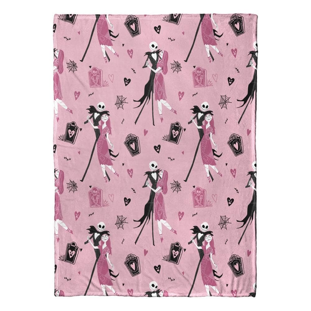Nightmare Before Christmas Misfit Tango Silk Touch Throw