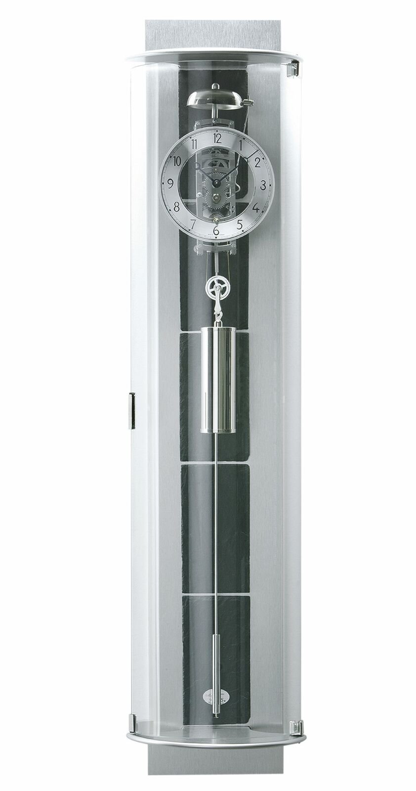 Regulator wall clock, 8 day running time from AMS AM R695 NEW