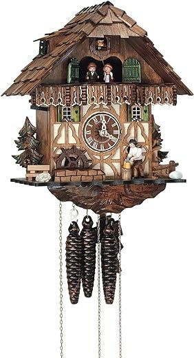 Best Schneider Wood Chopper Black Forest Cuckoo Clocks