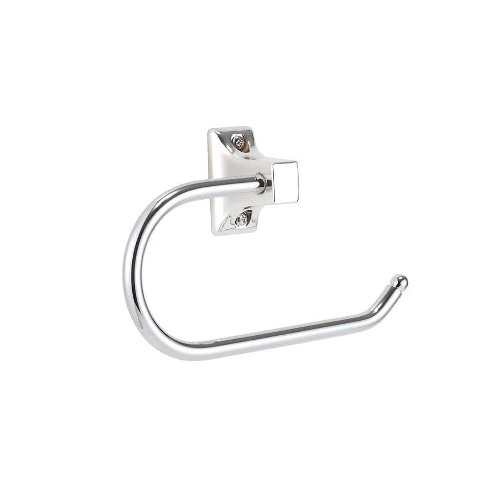 Sutton Hook Single Post Toilet Paper Holder in Chrome