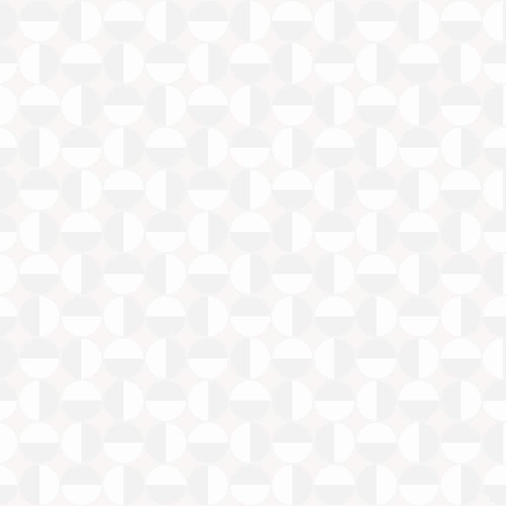 Vertigo White Geometric Paper Strippable Roll (Covers 57.8 sq. ft.)